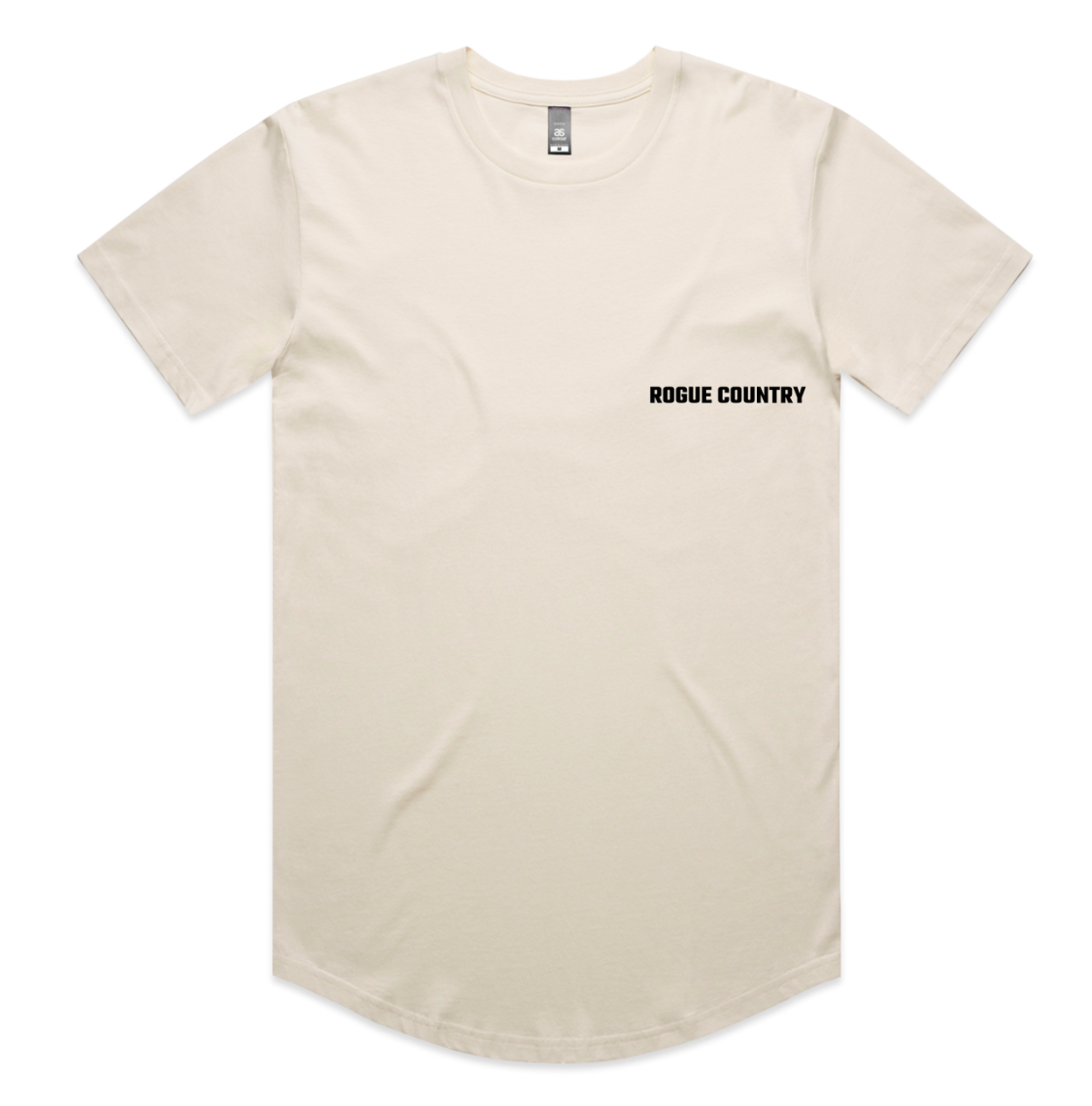 Mens RC curve tee- Ecru PRE-ORDER