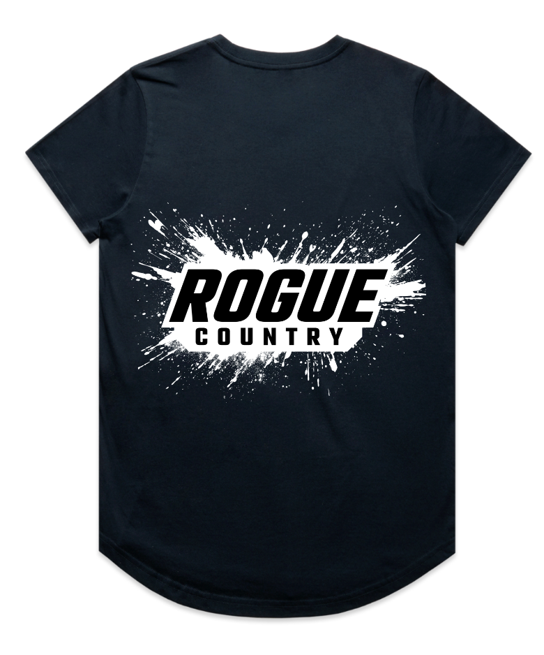 Womens RC curve tee- Navy PRE-ORDER