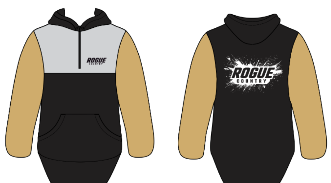 Unisex RC Shearing hoodie- tan/grey/black PRE-ORDER