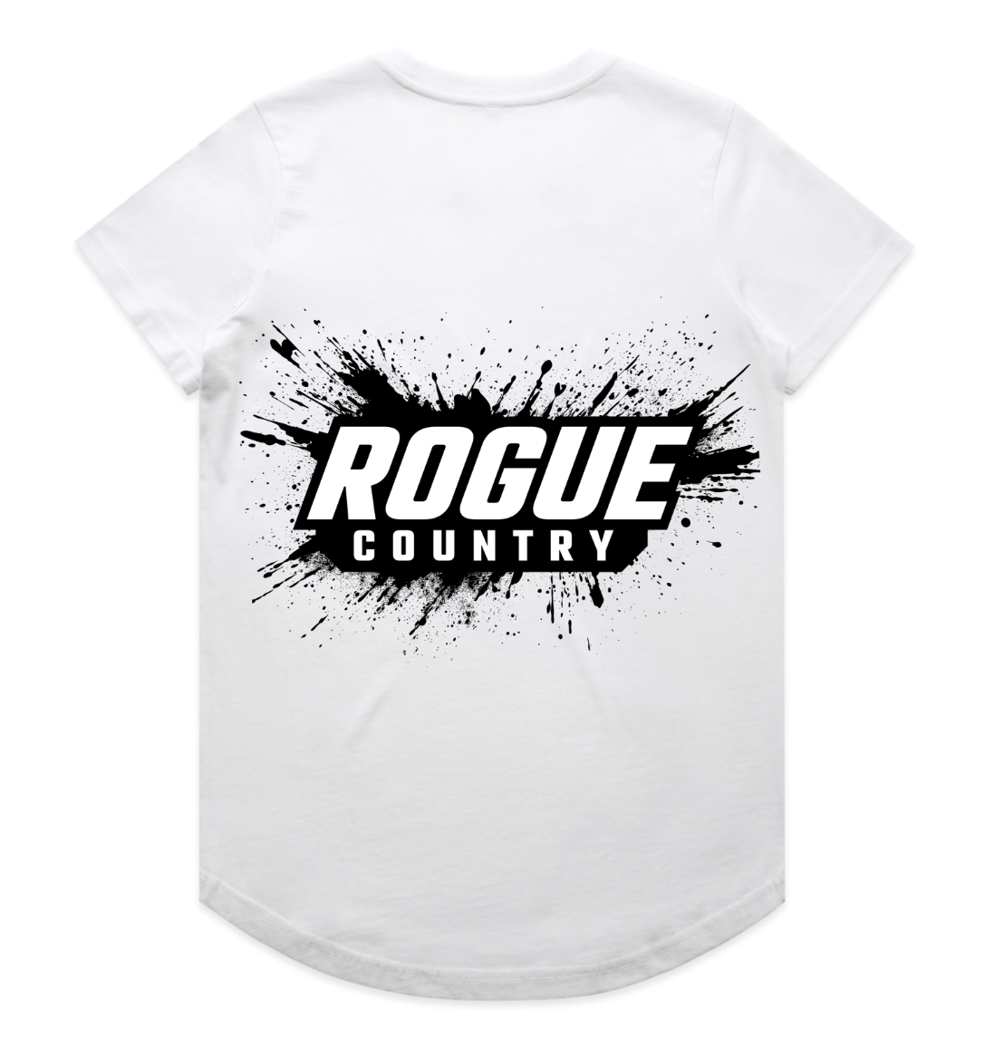 Womens RC curve tee- White PRE-ORDER
