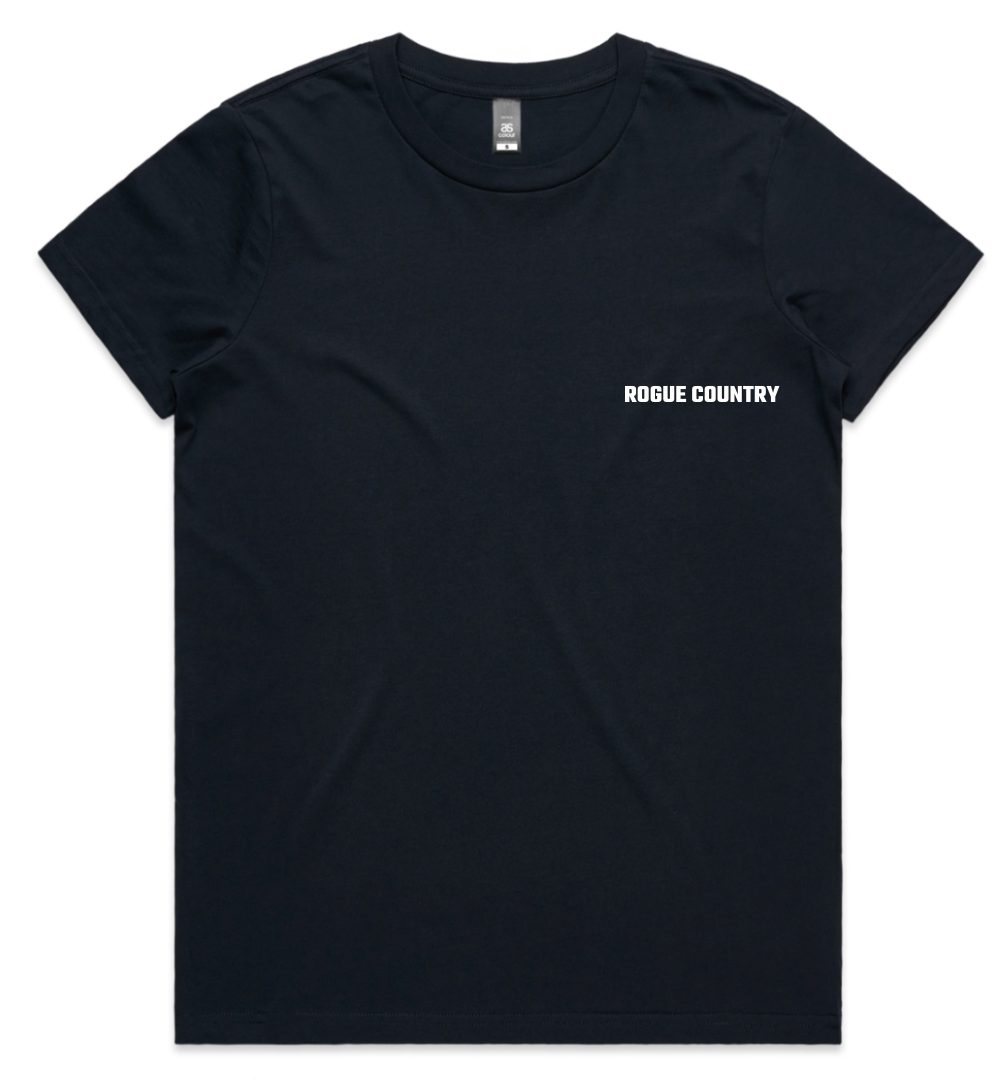 Womens RC tee- Navy PRE-ORDER