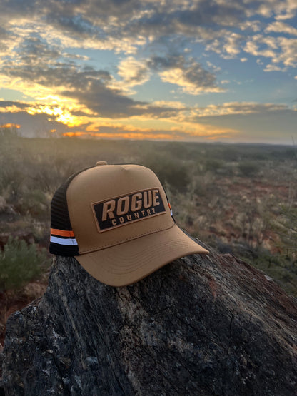 Rogue Country Trucker Hat- Tan