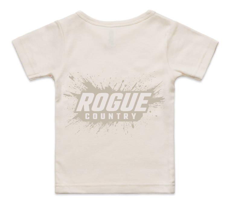 Infant RC tees- Ecru PRE-ORDER