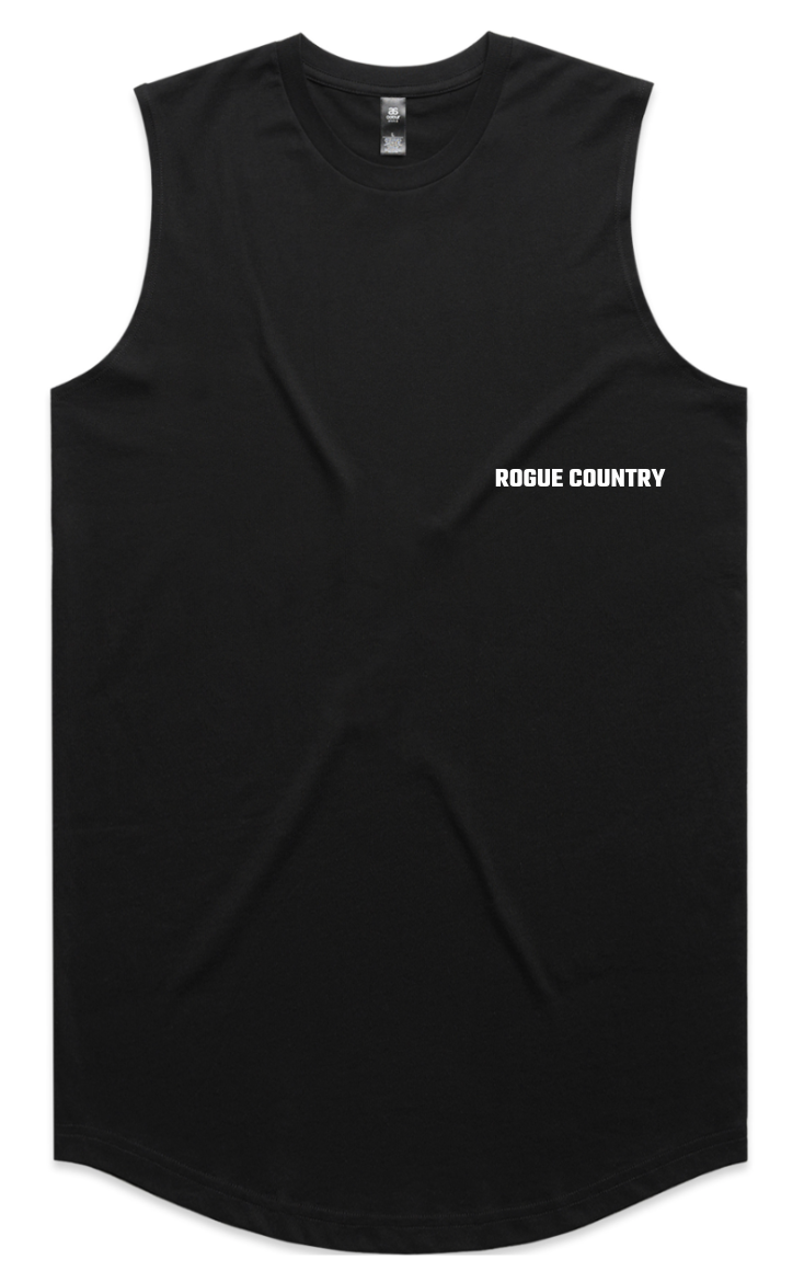 Mens RC singlet/tank- Black PRE-ORDER