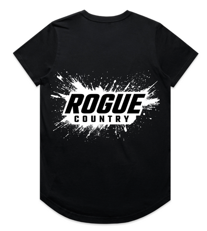 Mens RC curve tee- Black PRE-ORDER