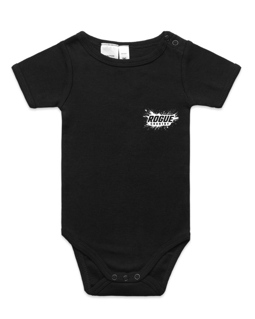 Infant RC one-piece- Black PRE-ORDER