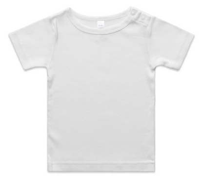 Infant RC tee- White PRE-ORDER