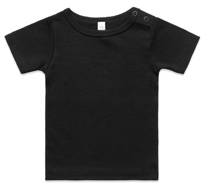 Infant RC tee- Black PRE-ORDER