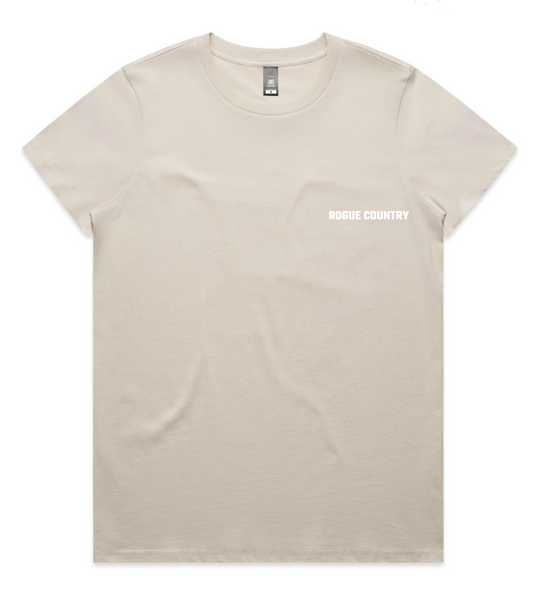 Womens RC tee- Bone PRE-ORDER