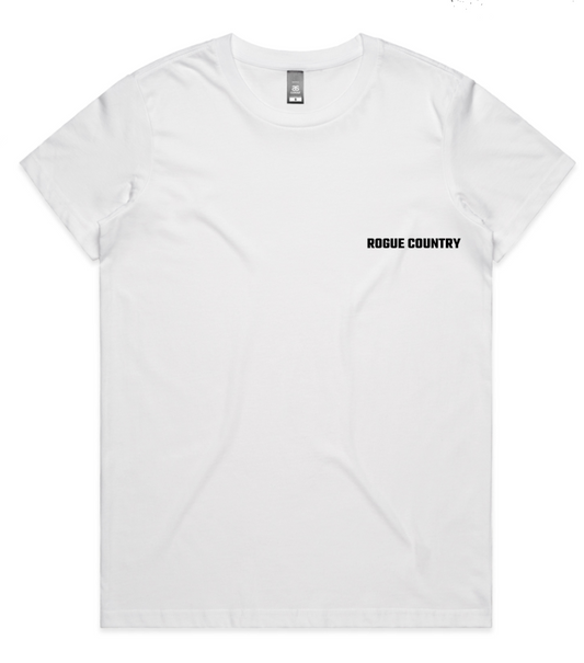 Womens RC Tee- White PRE-ORDER