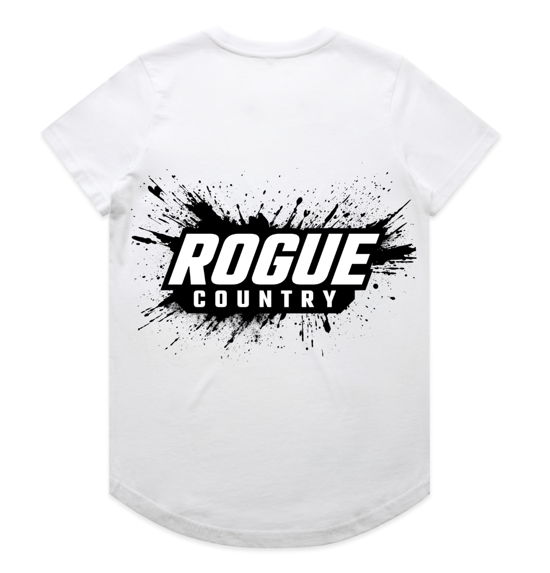 Mens RC curve tee- White PRE-ORDER