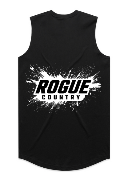 Mens RC singlet/tank- Black PRE-ORDER