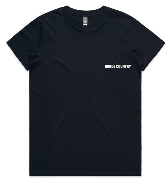 Womens RC tee- Navy  PRE-ORDER